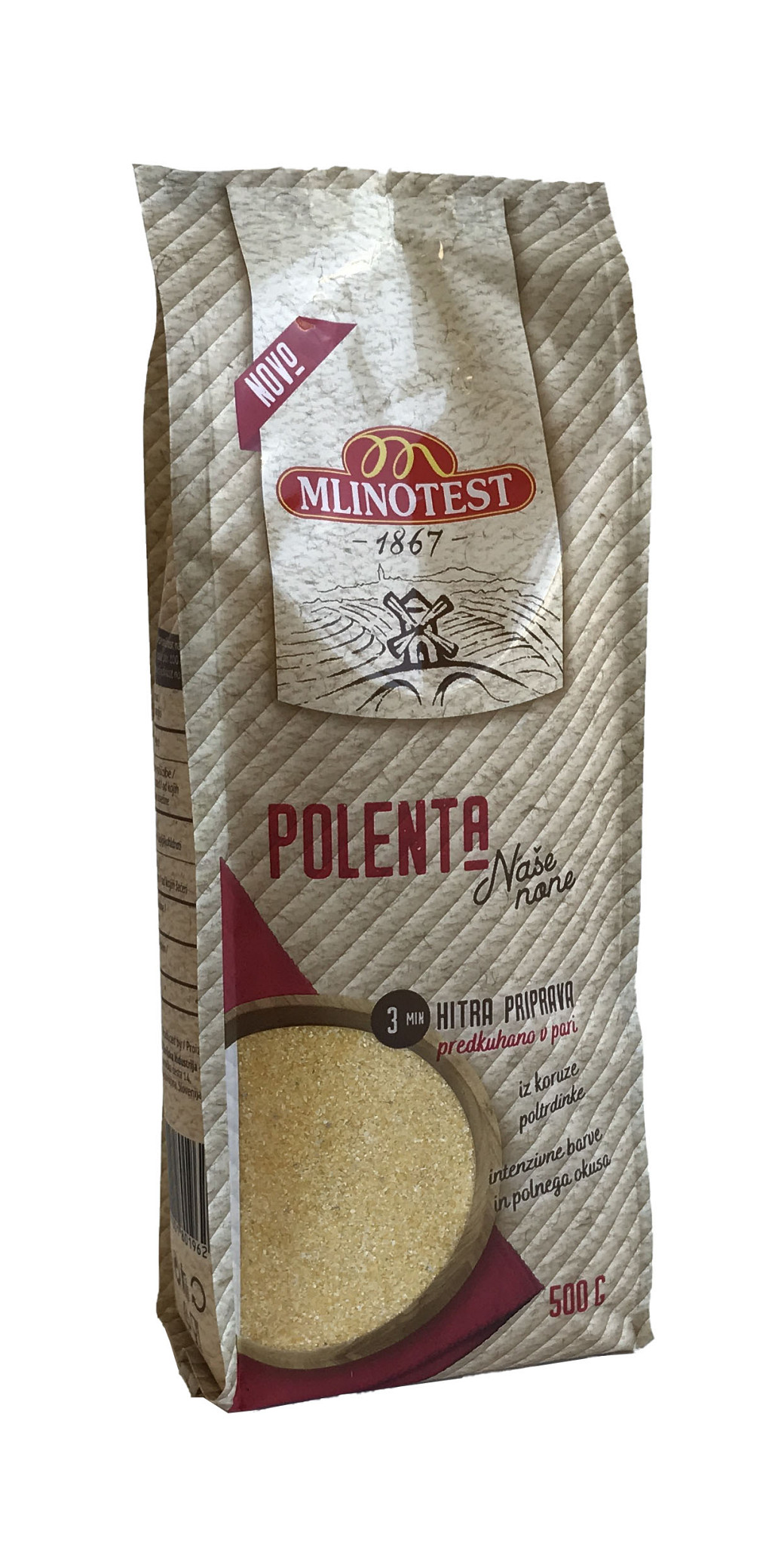 Instant polenta
