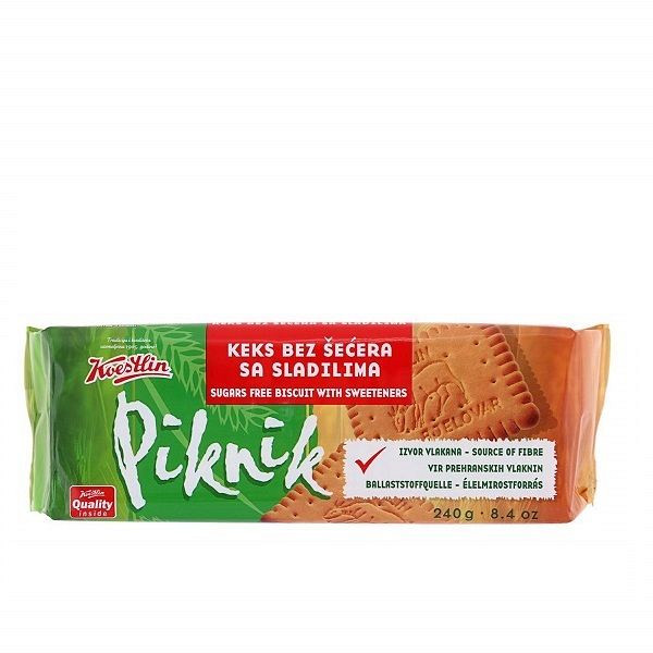 Keksi Piknik, brez dodanega sladkorja