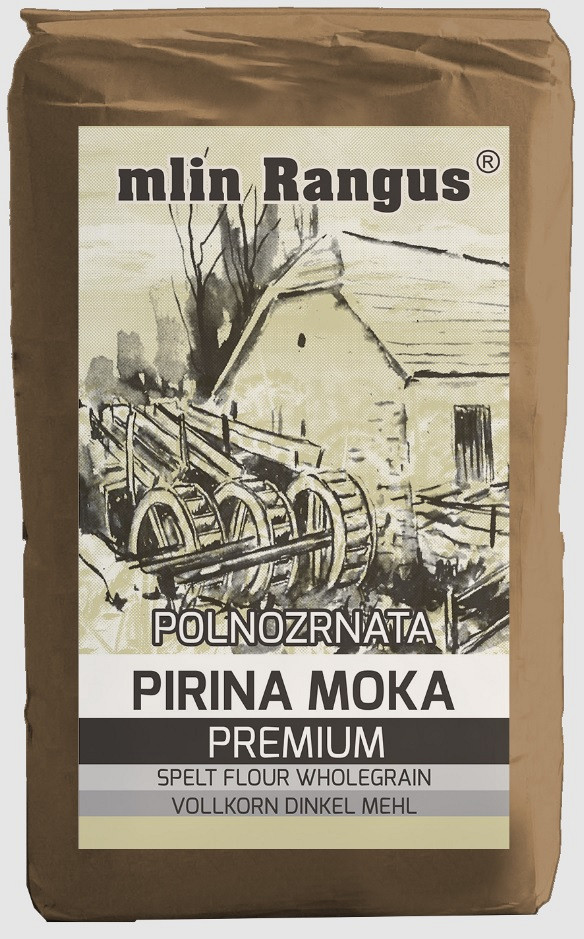 Polnozrnata pirina moka