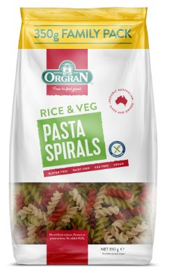 Testenine iz riža z zelenjavo, svedri