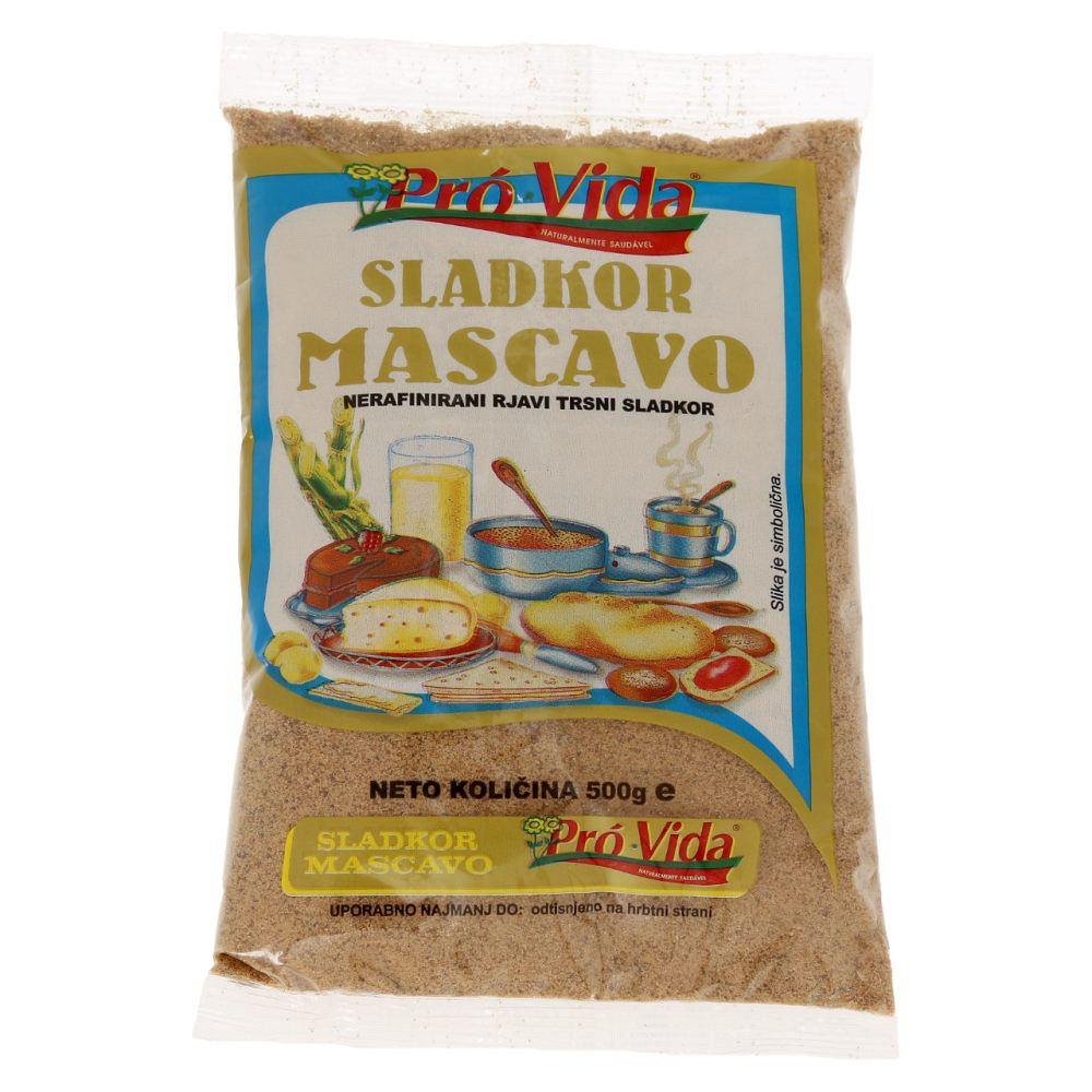 Rjavi sladkor Mascavo